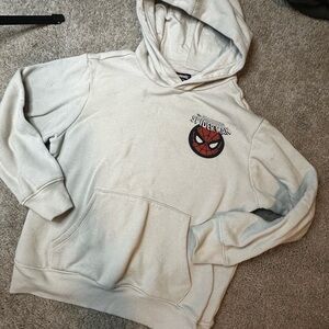 Kids Marvel Cream Spiderman 🕷️ Hoodie